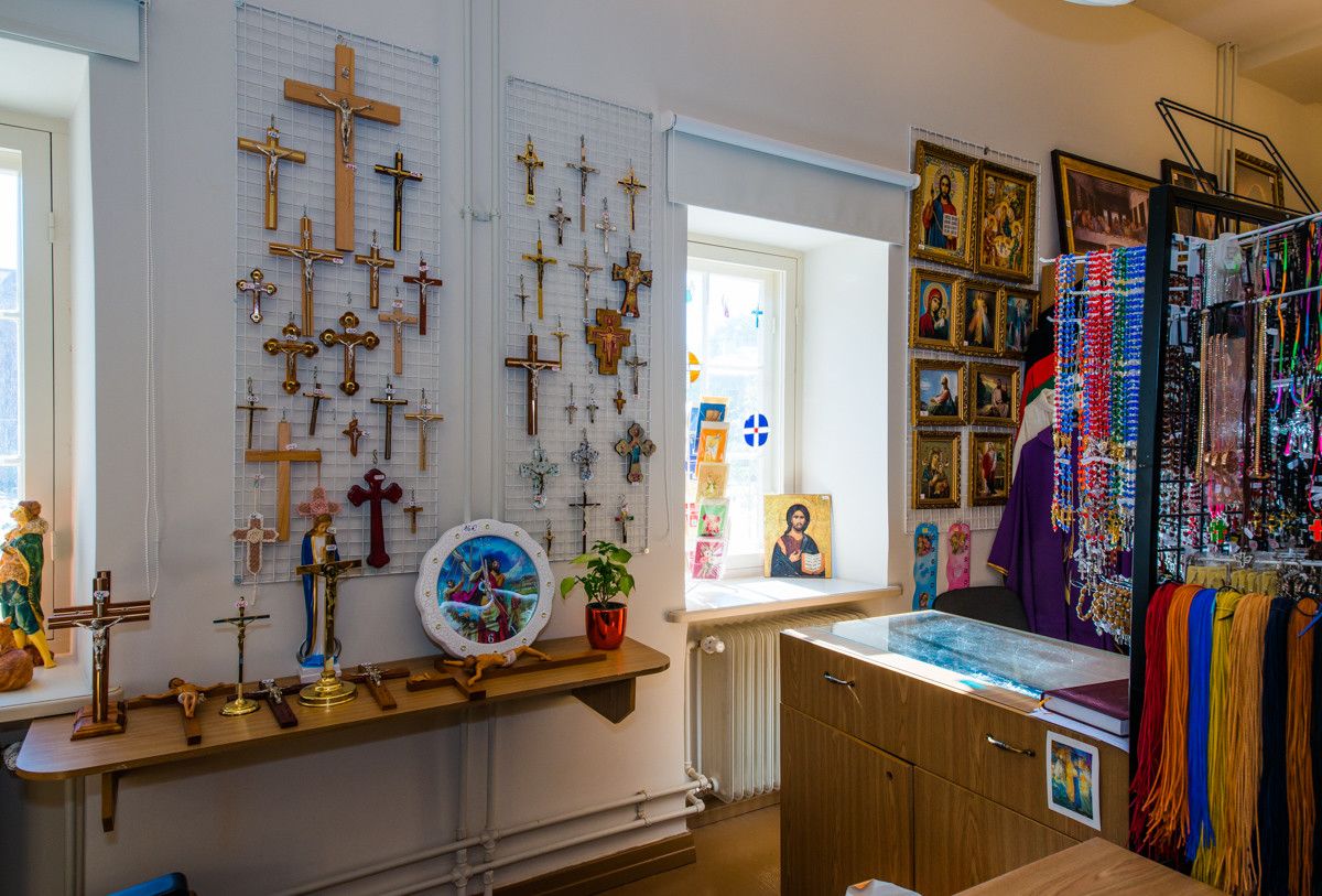 Книжный магазин церкви Святого Павла в Тарту