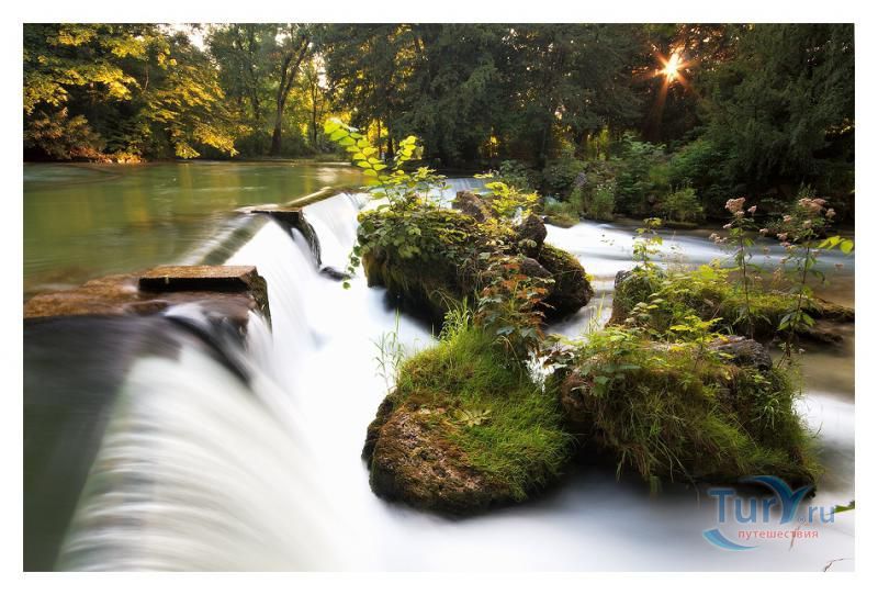 Английский сад в Мюнхене