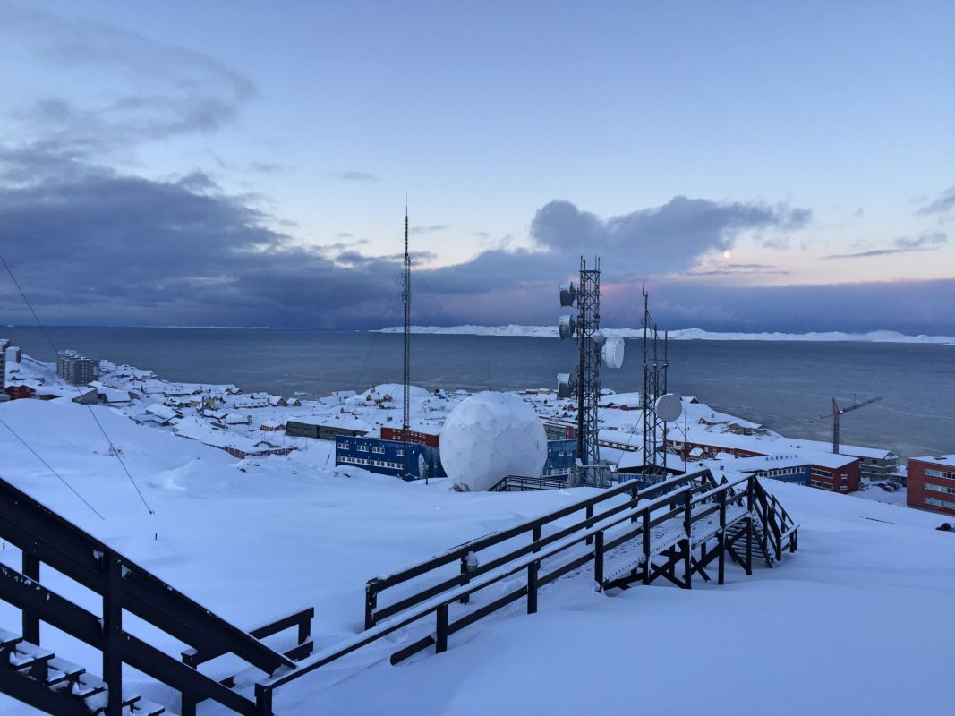 Смотровая площадка телецентра в Нууке
