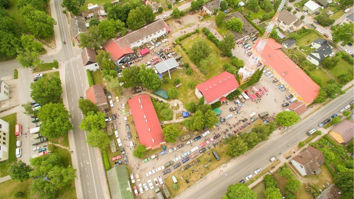 Тематический военный парк в Валга