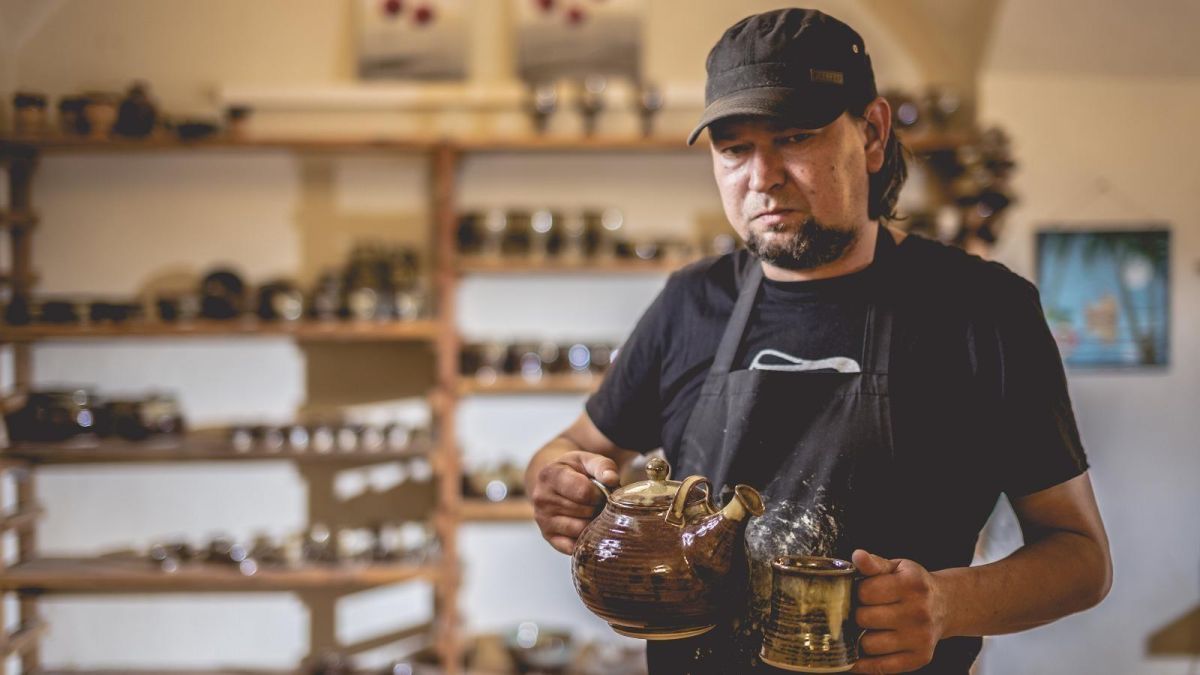 Керамическая мастерская замка Алатскиви