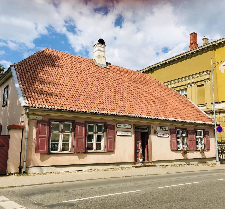 Тартуское деревянное здание на ул. Лай 24