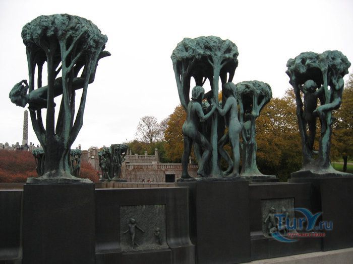 Парк скульптур Вигеланд