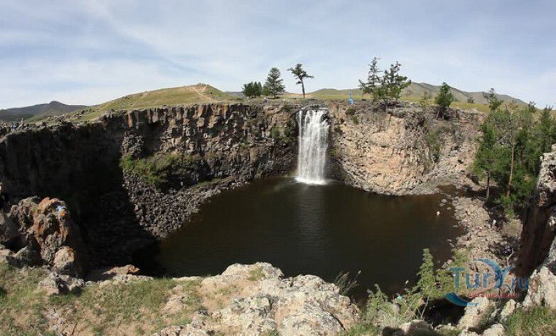 Водопад Улан Цутгалан (Водопад Орхон)