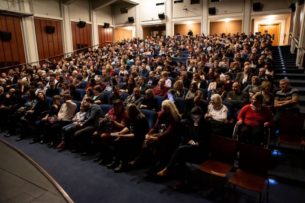 Кинозал Городской библиотеки в Праге