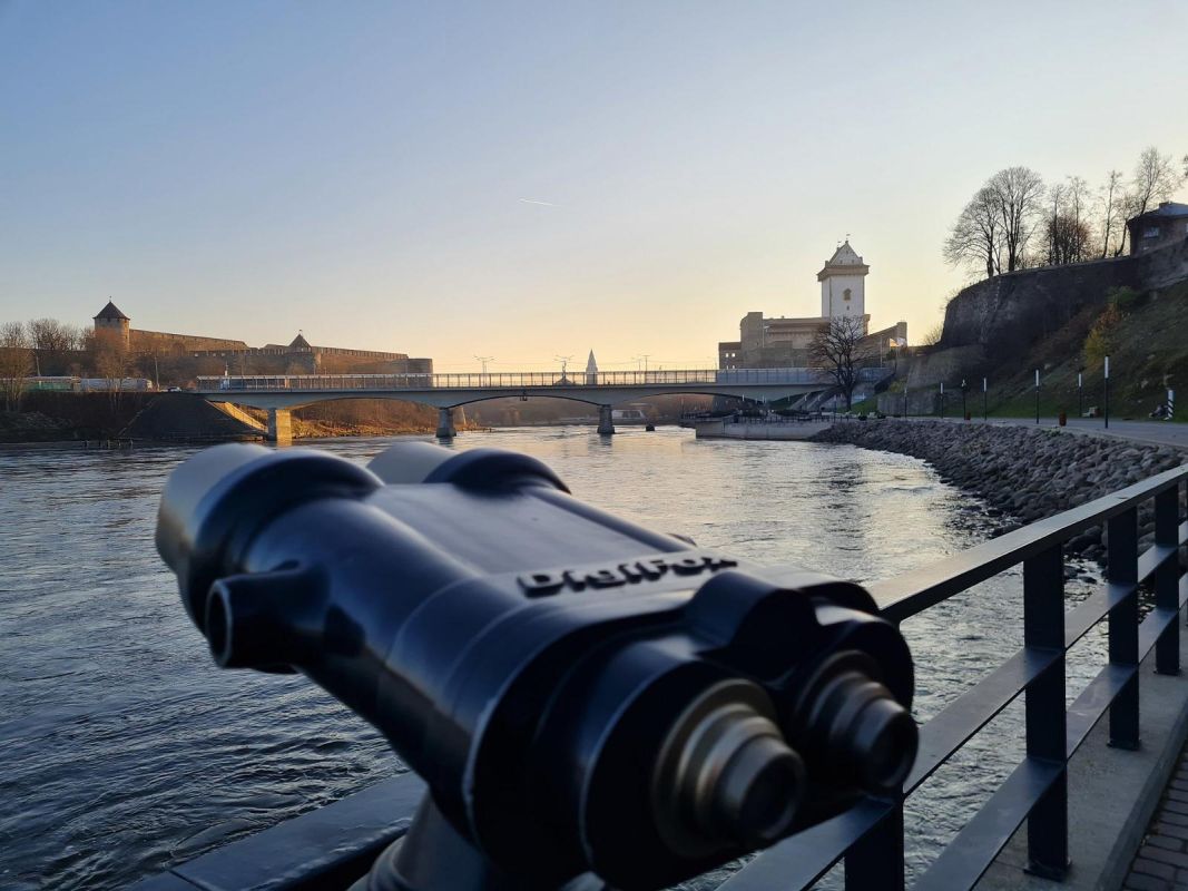 Речной променад в Нарве