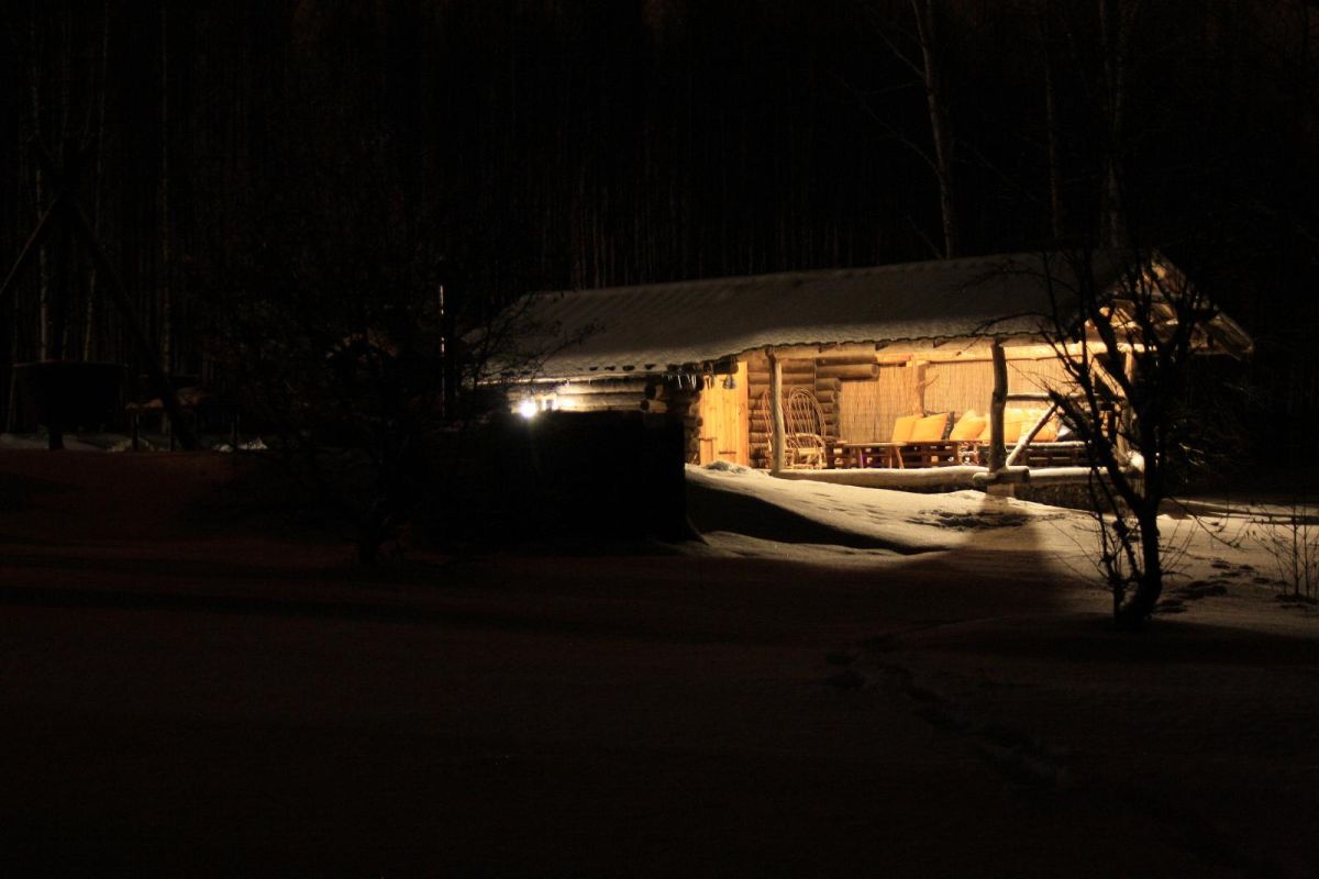 Туристический хутор Pedaja: баня по-черному, бочка для купания и автобаня