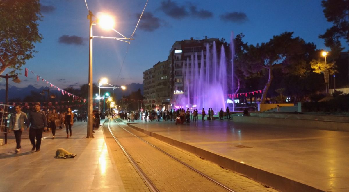 Танцующие фонтаны