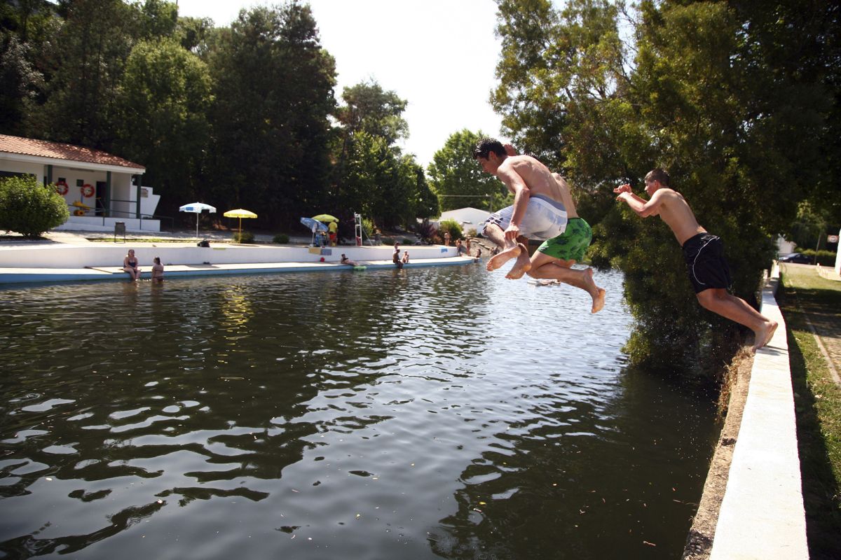 Речной пляж Сеньора-да-Граса