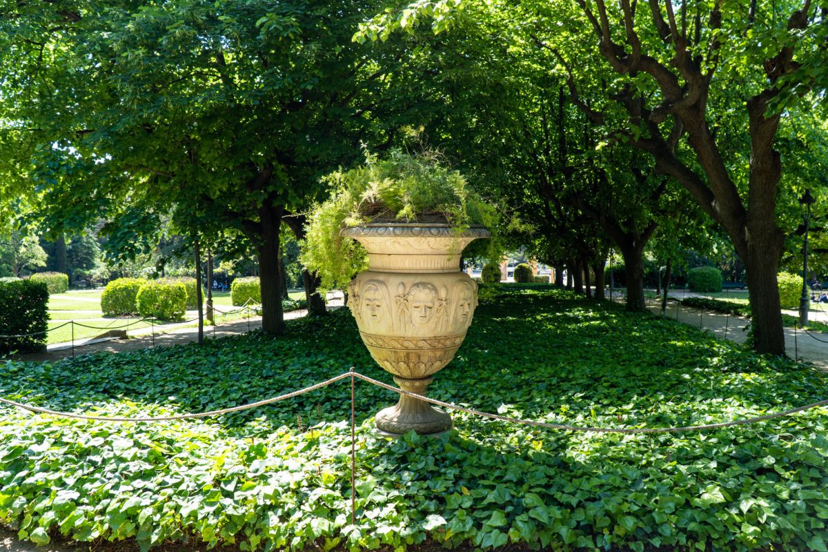 Сады дворца Педральбес