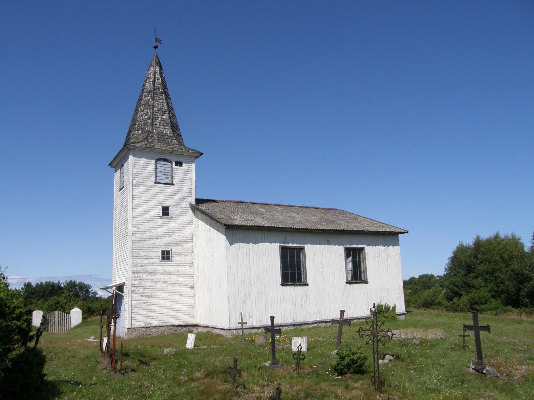 Церковь Святого Лаврентия на острове Прангли