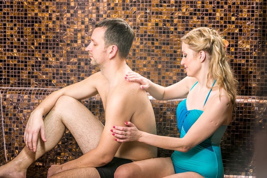 Спа-центр с банями в спа-отеле 