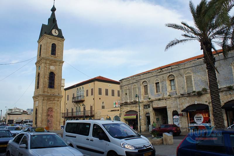 Башня с часами в Яффо