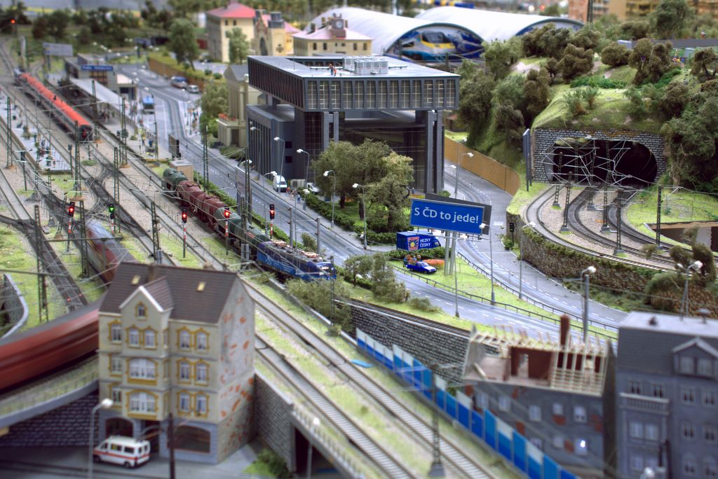 Королевство железных дорог / Интерактивная модель Праги