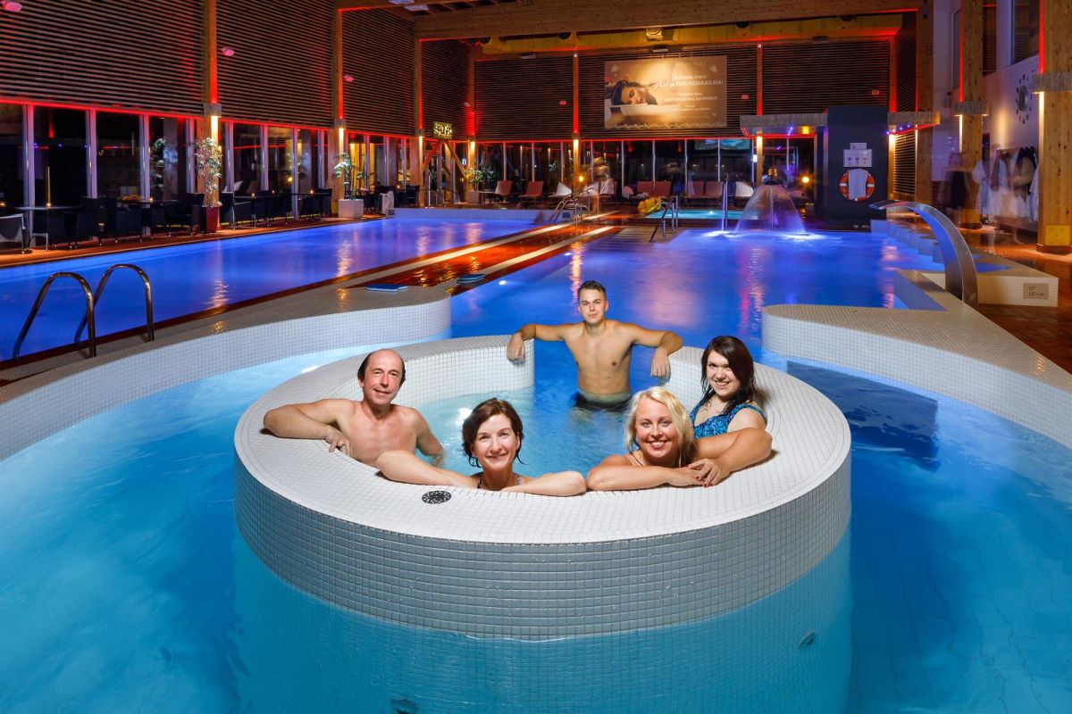 Водный и банный центр отеля Meresuu SPA & Hotel