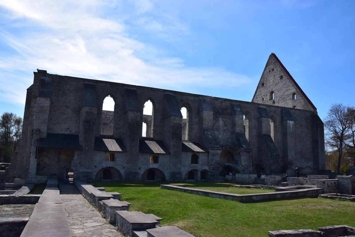 The ruins of the monastery of Pirita