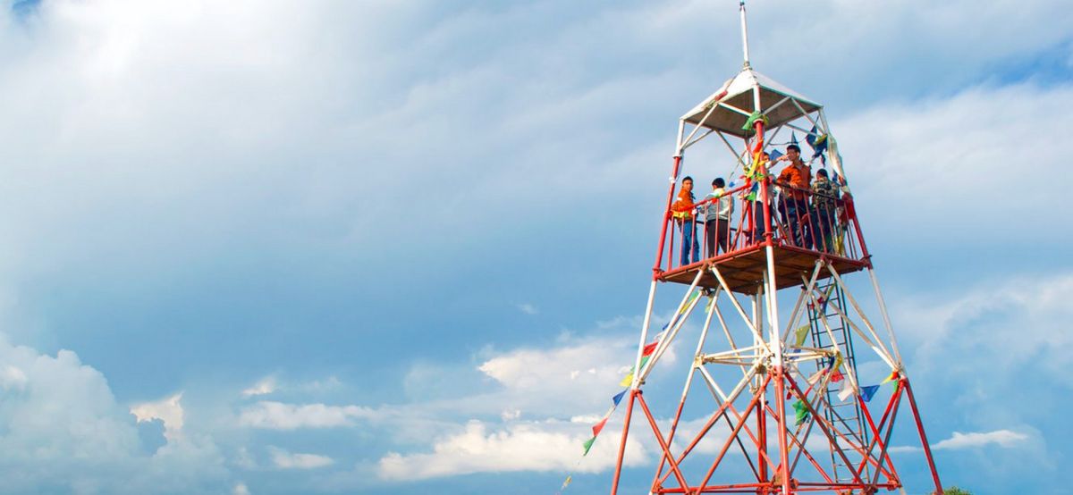 Обзорная площадка в Нагаркоте