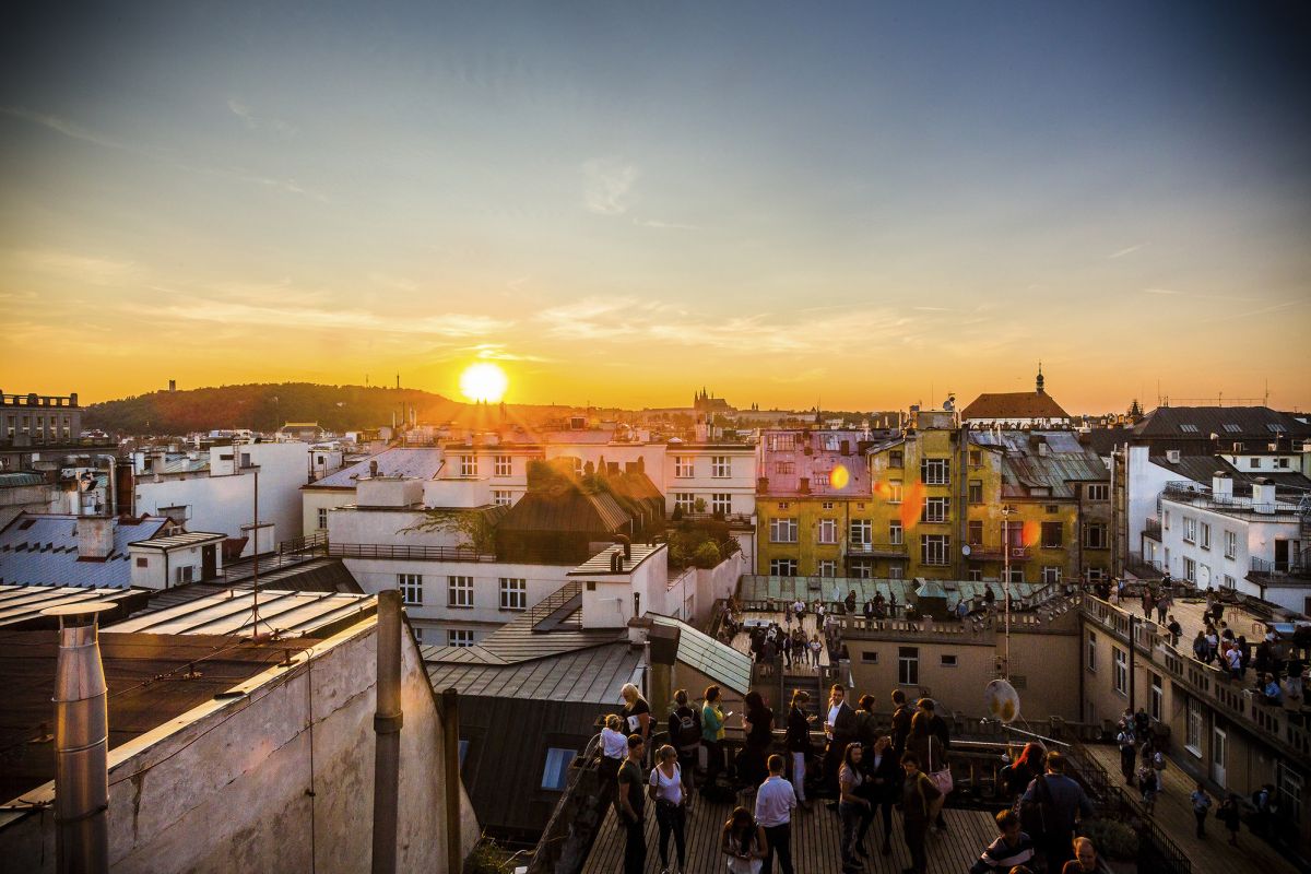 Крыша дворца «Луцерна»