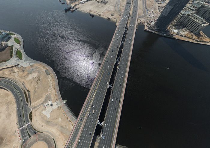 Мост Бизнес Бэй Кроссинг (Business Bay Crossing Bridge)