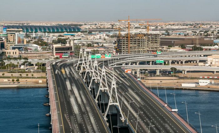 Мост Бизнес Бэй Кроссинг (Business Bay Crossing Bridge)