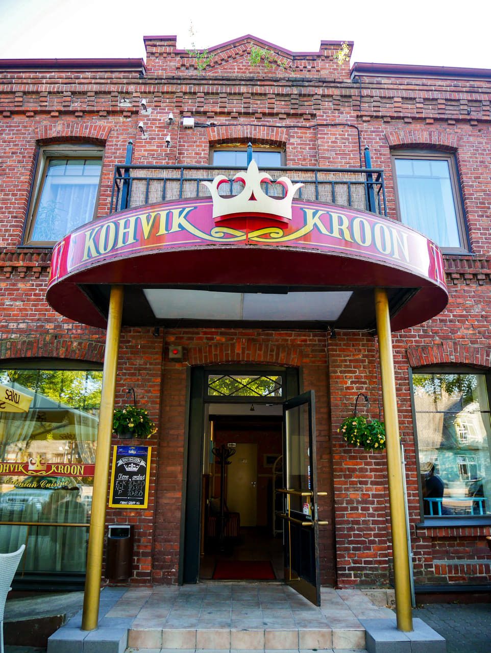 Кафе Kroon, настоящая эстонская кухня!