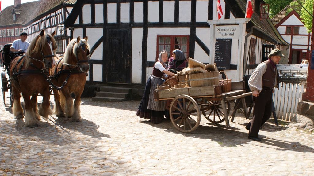 Den Gamle By - Музей Старого города