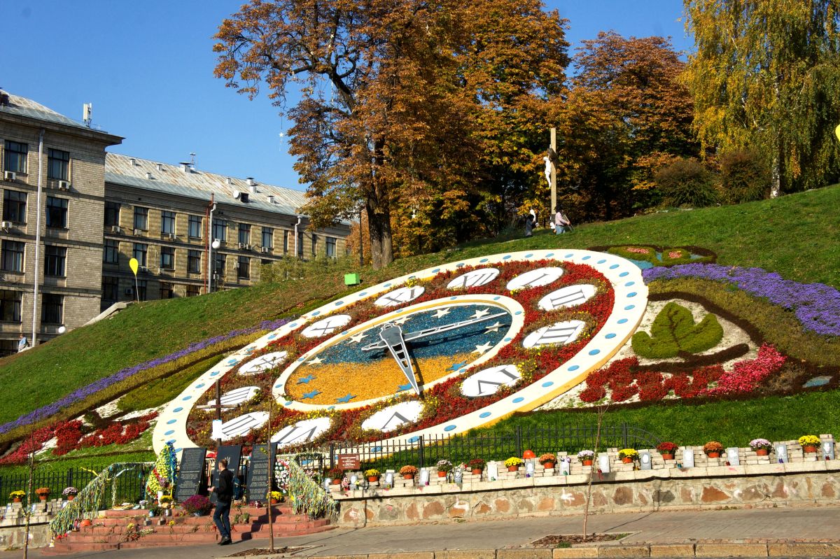 Цветочные часы