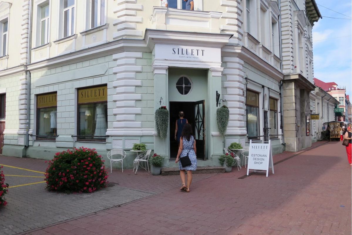 Магазин эстонской моды Siluett