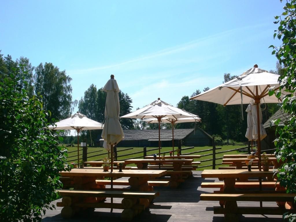 Чайная в Вярска хуторный музей (Tsäimaja)