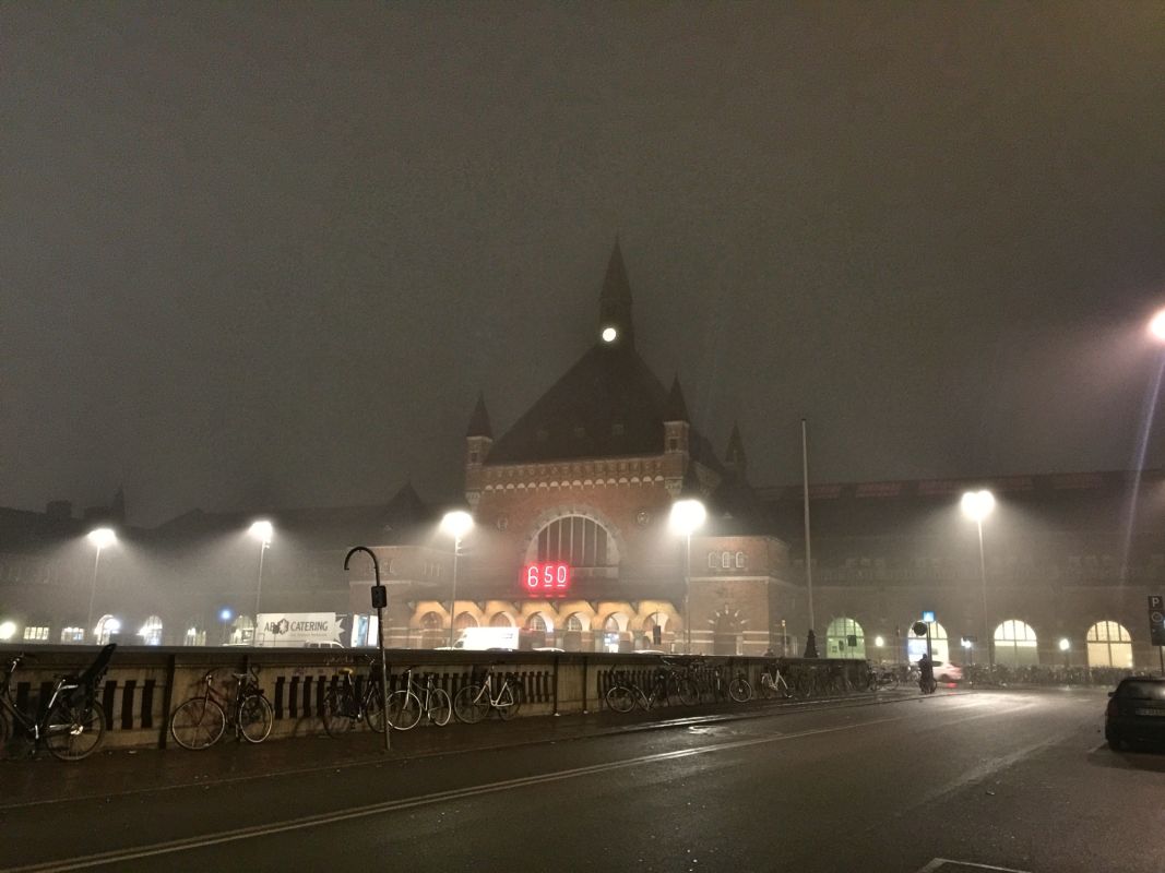 Центральный вокзал Копенгагена