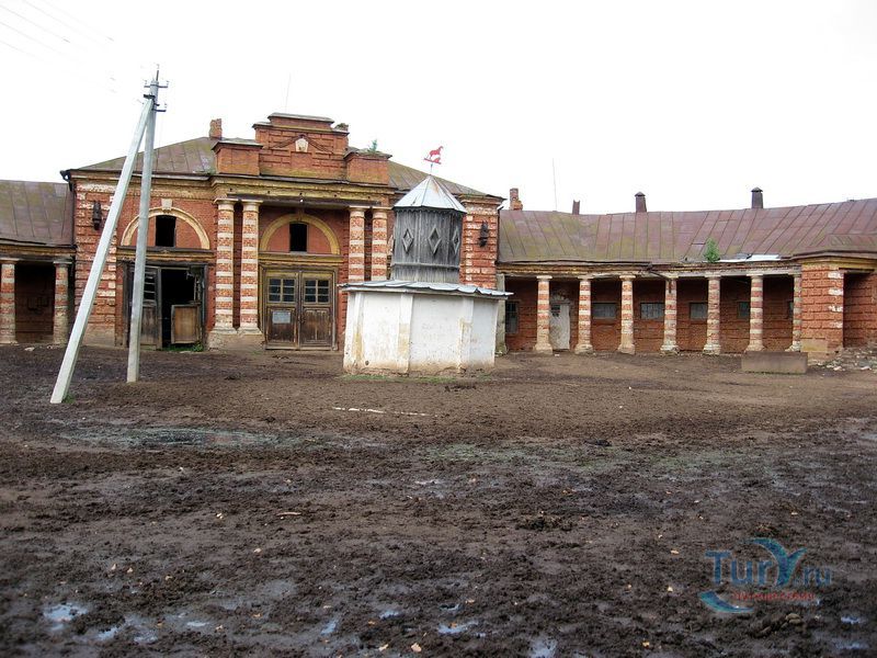 Дворец Строганова в селе Вольшово