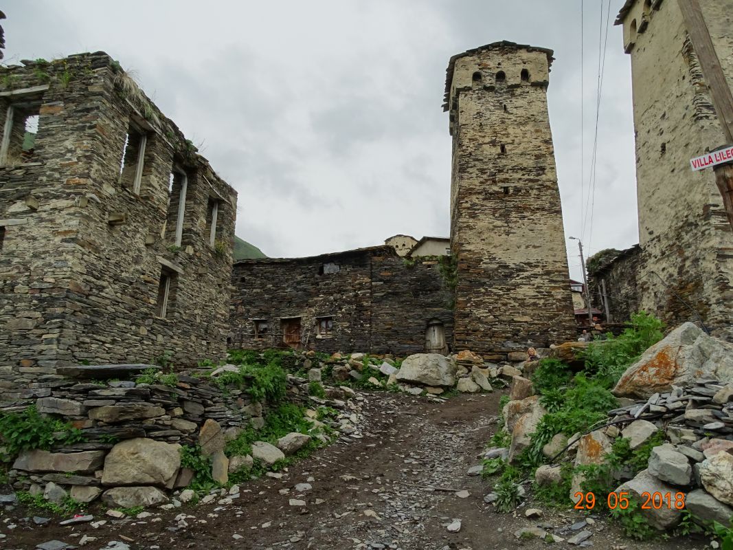 Высокогорное селение Ушгули