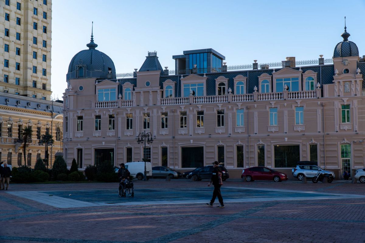 Фонтан на Площади Европы