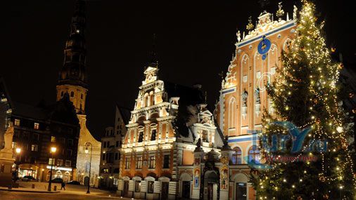 Ратушная площадь в Риге