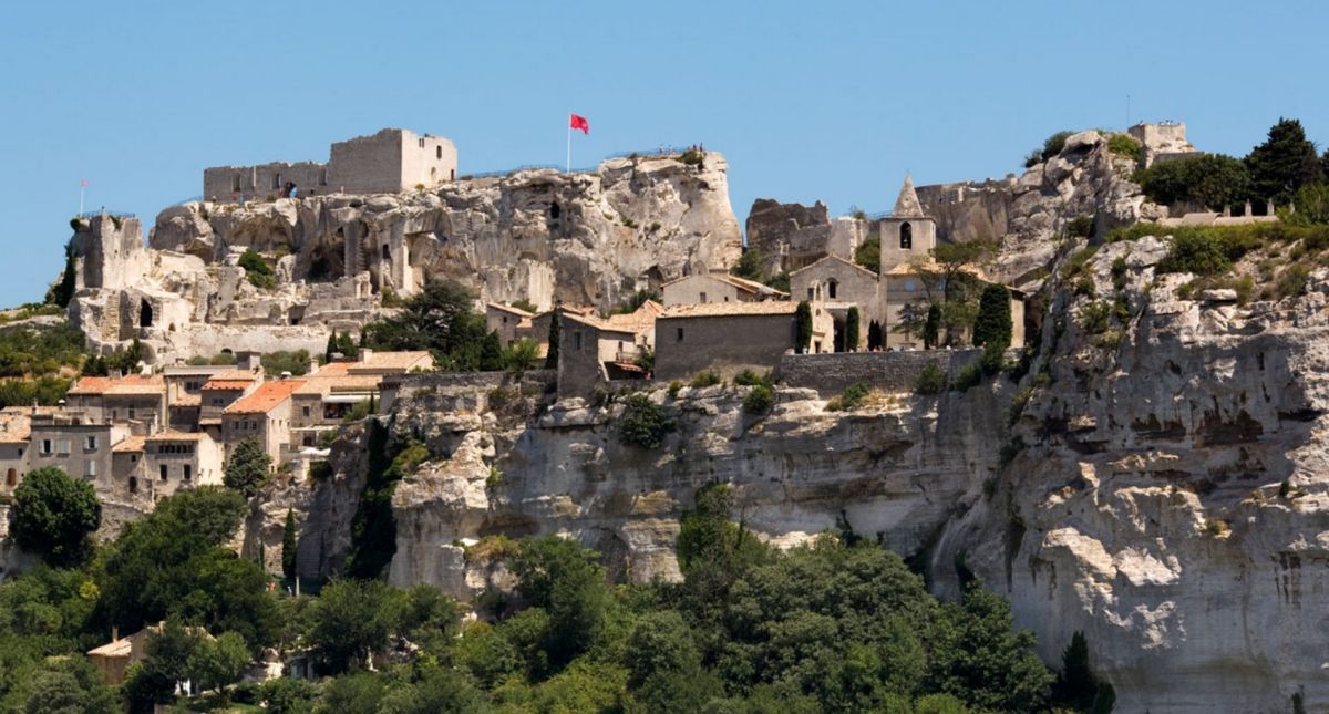 Замок Ле Бо-де-Прованс