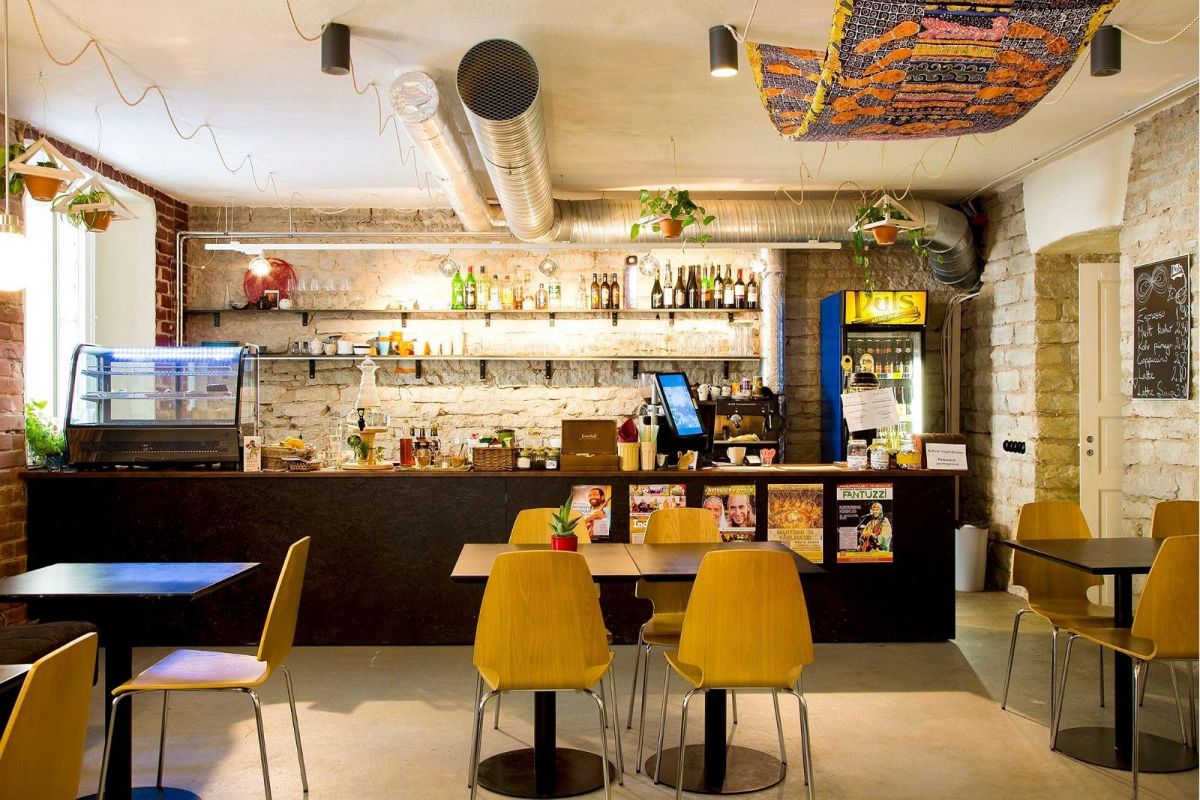 Веганское кафе Inspiratsioon