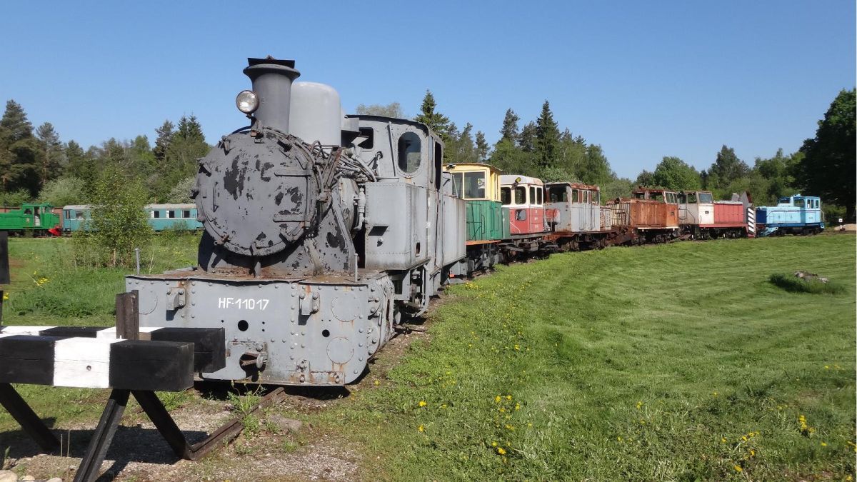 Эстонский железнодорожный музей в Лавассааре