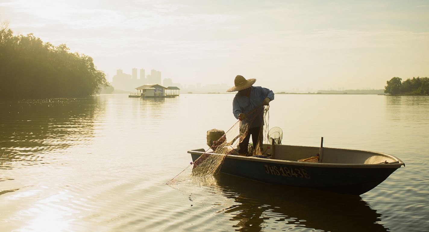 Малайская речная деревня