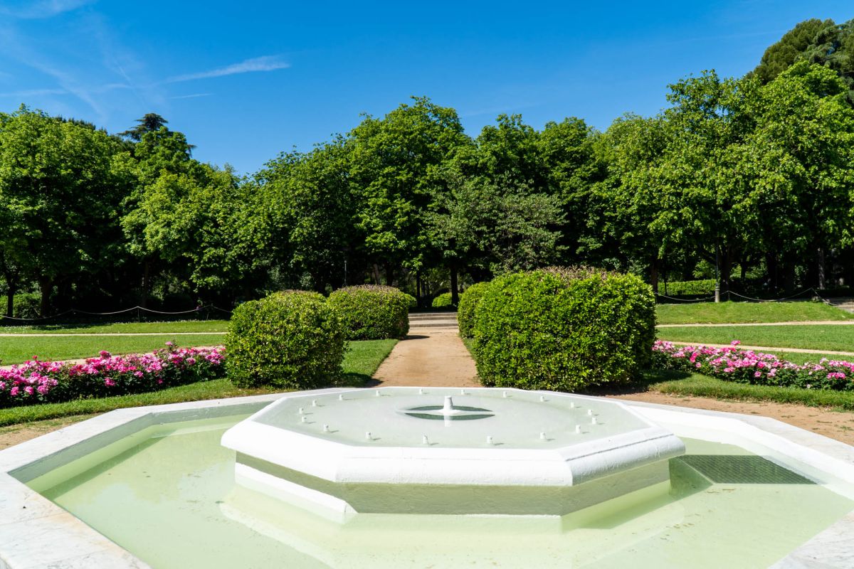 Сады дворца Педральбес