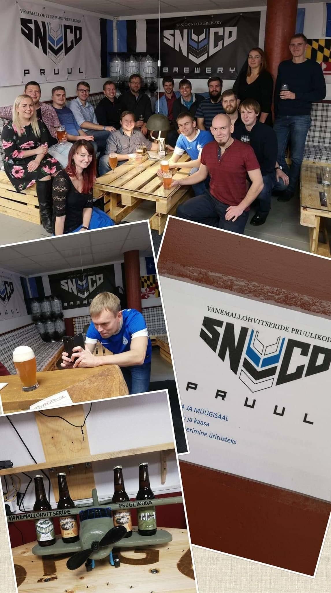 Пивной зал SNCO Pruul