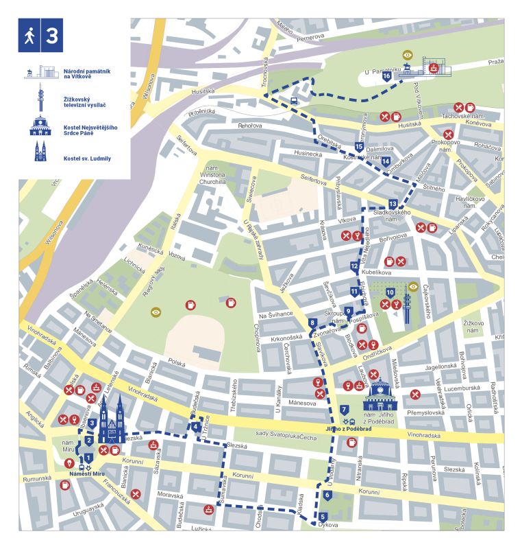 С Виноград - на Жижков: За очарованием пражской богемы