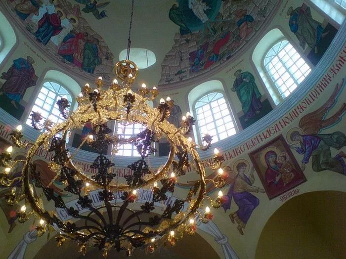 Богоявленский храм в городе Менделеевск