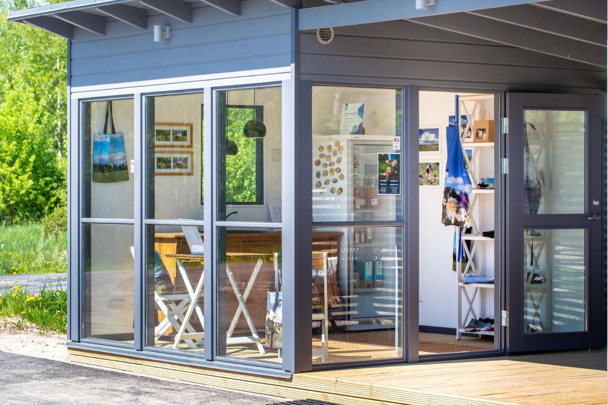 Хуторской магазин Piesta Kuusikaru