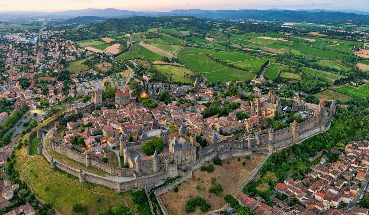Город-крепость Каркасон