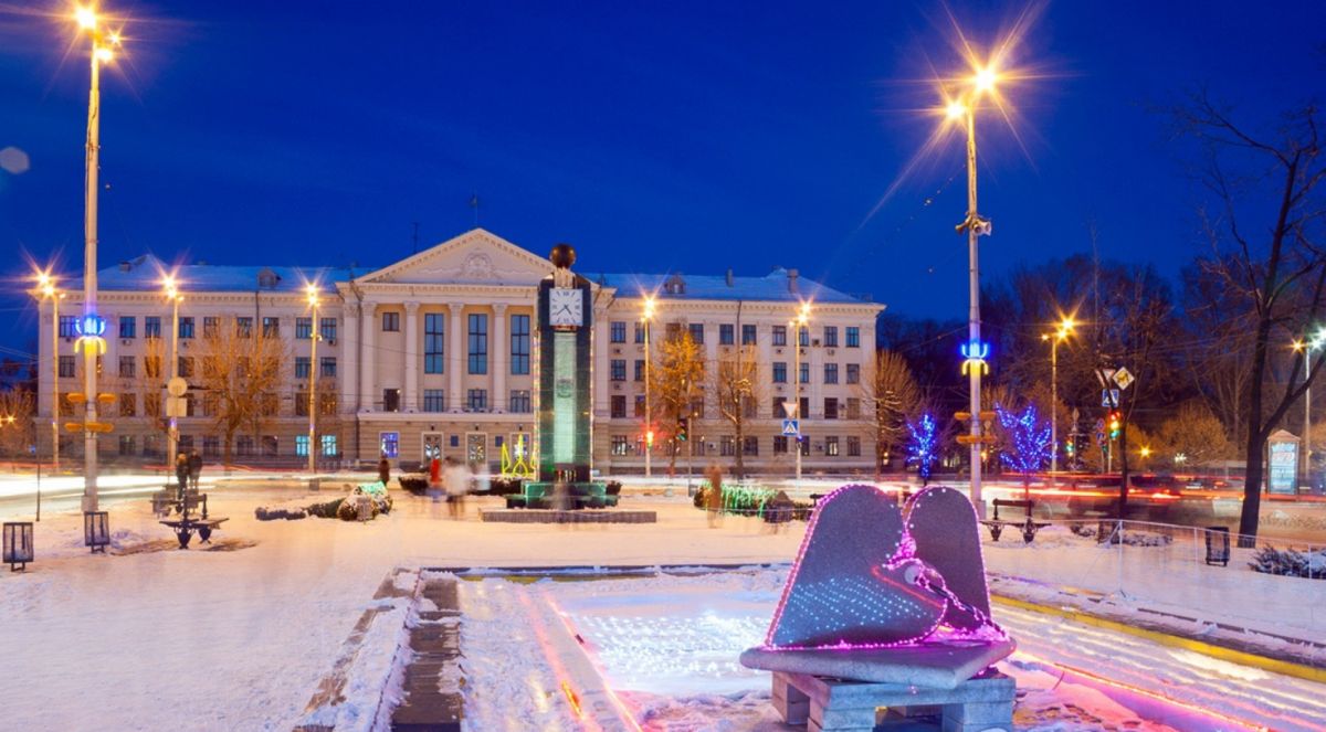 Часы влюбленных в Запорожье