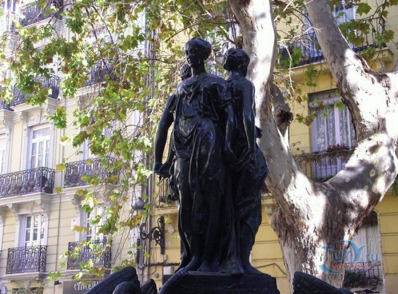 Фонтан Трех Граций