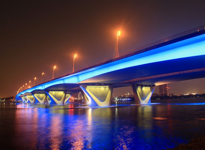 Мост Бизнес Бэй Кроссинг (Business Bay Crossing Bridge)