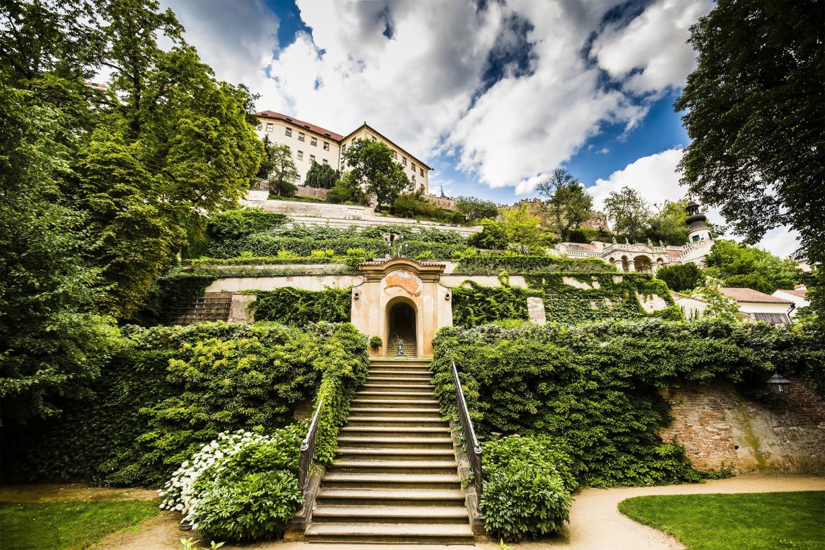 Дворцовые сады под Пражским Градом