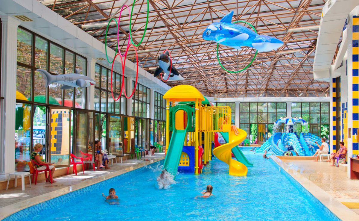 Детский мини-аквапарк Осьминожка