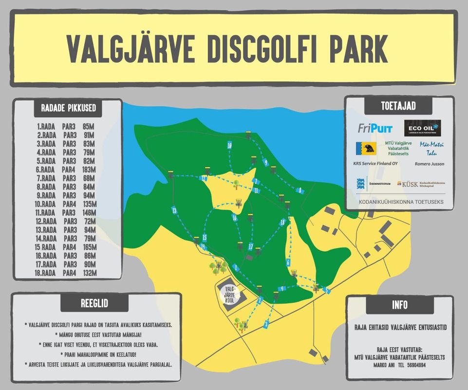 Парк для диск-гольфа Валгъярве